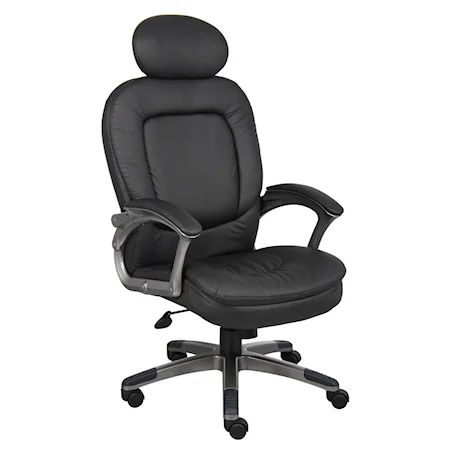 High Back CaressoftPlus Executive Chair with Head Rest